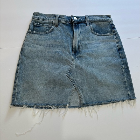 J Brand Light Blue Denim Mini Skirt size 28 - Picture 11 of 11